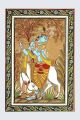 Krishna Bansi Sur Pattachitra Painting